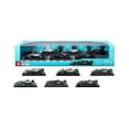 thumbnail image 1 of Bburago Mercedes Racing Formula 1 F1 - 1:43 Scale Die-Cast 6 Cars Set - 2023, 1 of 1