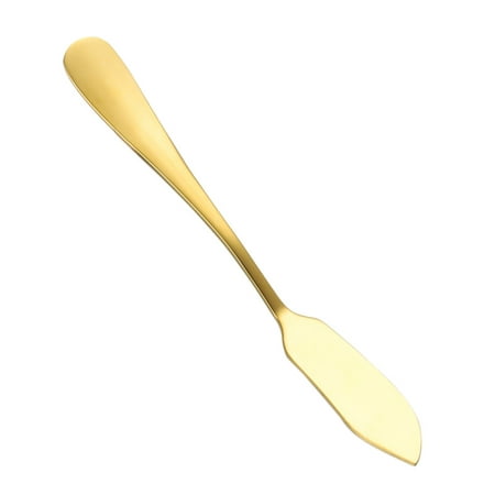 

Stainless Steel Butter Spatula Baking Pastry Tools Fondant Cream Mixing Scraper Bread Cream Jam Spatula Kitchen Baking Tool Gold