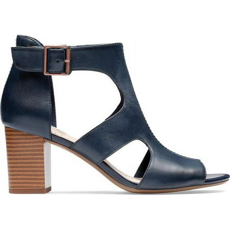 Women s Clarks Deva Heidi Heeled Sandal Walmart