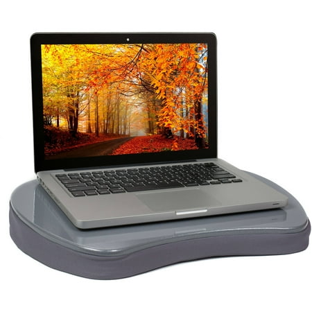 - Sofia+Sam Mini Memory Foam Lap Desk, Silver