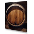 thumbnail image 2 of Designart "Oak Barrels' Essence" Wine Canvas Prints, 2 of 7