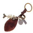 thumbnail image 2 of 1pcs Fish Bone Keychain, 2 of 3