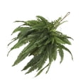 thumbnail image 2 of Billuyoard Follaje verde artificial en maceta Aspecto realista Bajo mantenimiento Interior o exterior Elegante Decoración verde 6 pulgadas, 2 of 6