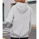 thumbnail image 4 of Sudaderas Para Mujer Hoodie Con Capucha Afelpada Moda Casual, 4 of 8