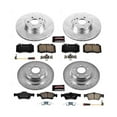 thumbnail image 3 of PowerStop Front and Rear Z23 Evolution Sport Carbon-Fiber Ceramic Brake Pad and Drilled & Slotted Rotor Kit Fits: MERCEDES-BENZ Select Models K6753, 3 of 10