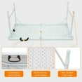 thumbnail image 2 of QinaQin Mesa plegable tipo maleta para exterior con altura ajustable y patas metálicas, ligera y portátil, ideal para camping, patio o playa, 2 of 8