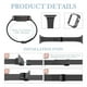thumbnail image 2 of Correa con Hebilla de Acero Inoxidable y Case con Diamantes para Apple Watch, Compatible con Todas las Series, 2 of 4