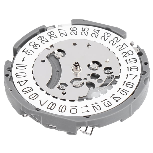 Pieza De Movimiento De Reloj, Material De aleación De Seis Agujas Movimiento De Reloj Fácil De Instalar Con Batería Para Relojero Para Tienda De Relojes