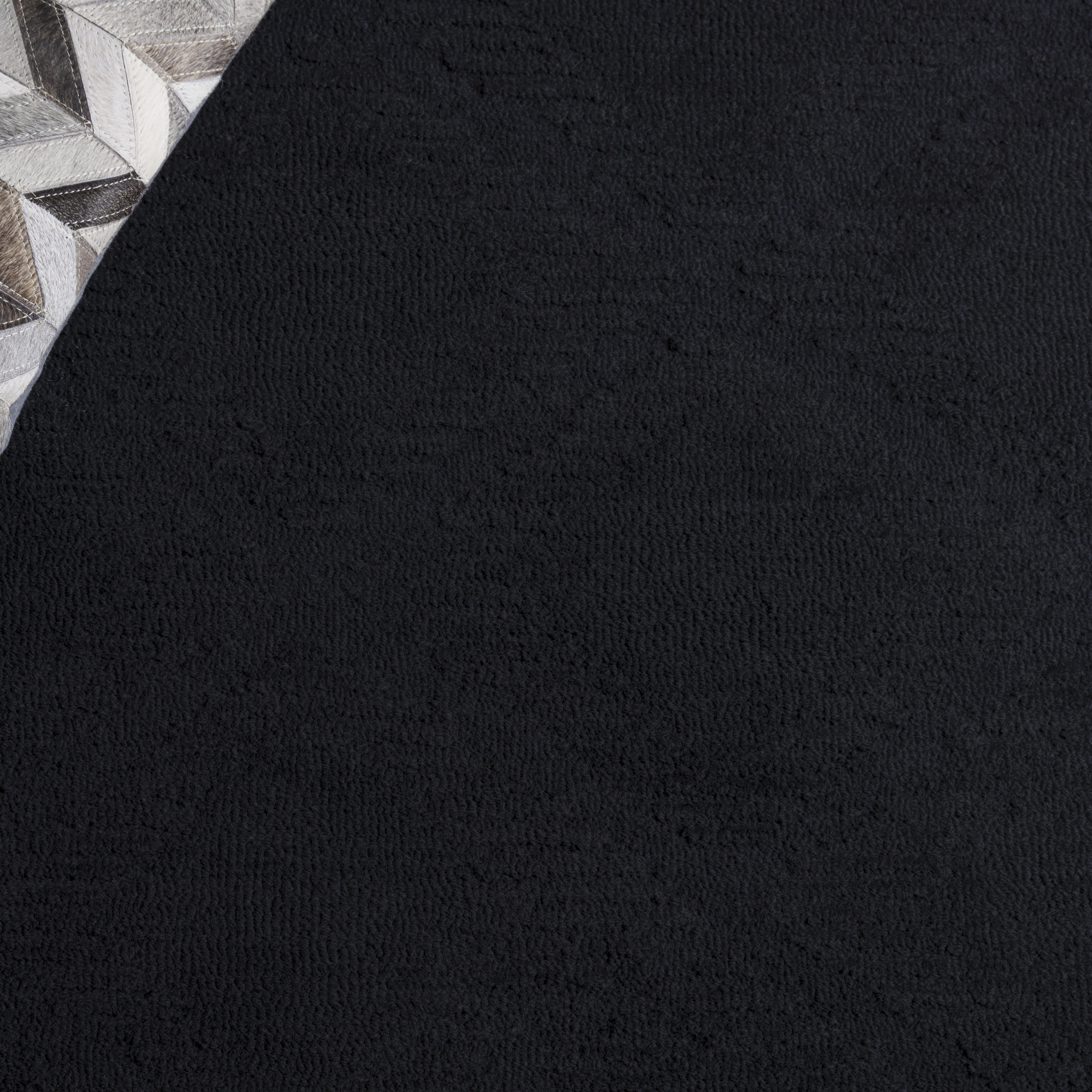 SAFAVIEH Rodeo Drive Constantina Geometric Area Rug, Black, 6' x 6' Round
