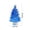 Blue, variant on Yhmxh Christmas Crystal Tree Tabletop Artificial Mini Xmas Tree Figurines Glass Clear Christmas Tree Sculpture Figurine Christmas Tree Ornament Christmas Crystal Craft Home Decor Xmas Gift for Women