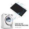 thumbnail image 5 of Bath Rugs for Bathroom Non Slip, Black Bathroom Mats Set, Water Absorbent Thin Bathroom Rugs Fit Under Door, Non Slip Bathroom Carpet Black Bath Mat Toilet Rug, 5 of 5