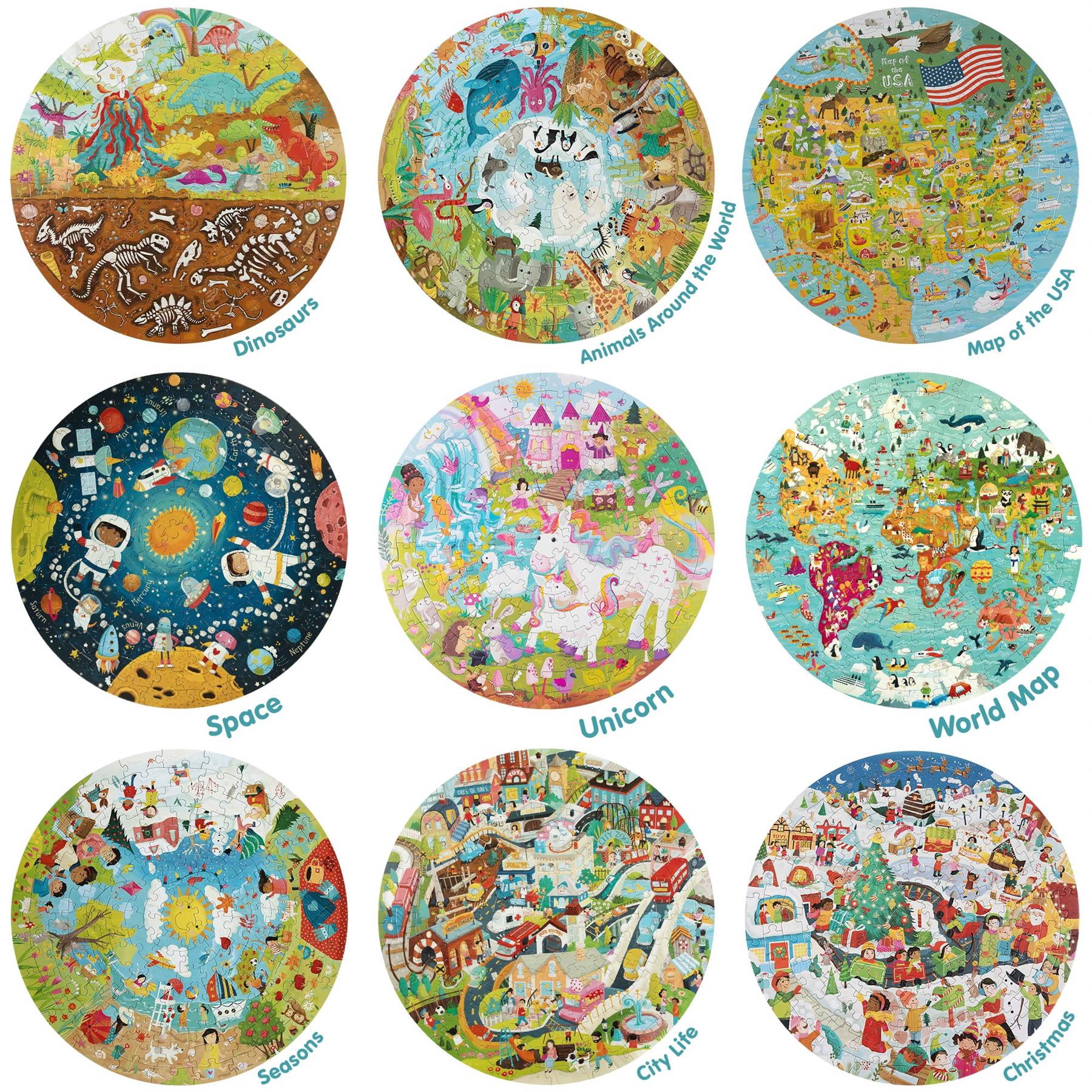 Children’s Jigsaw Puzzle by boppi – 150 Piece Unicorn Puzzle for Girls – Made with 100% Recycled Card