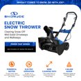 thumbnail image 2 of Snow Joe Ultra 15 Amp Electric Snow Thrower & Shovelution Snow Shovel Combo, 2 of 5