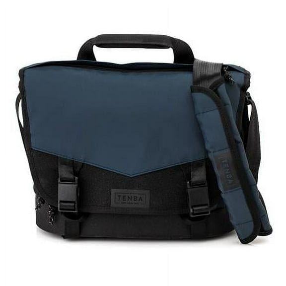 Tenba DNA 9 Slim Messenger Bag for Mirrorless and DSLR Cameras and Lenses – Blue (638-571)