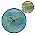 thumbnail image 2 of Indoor 12' Voice-Activated Luminous Decoration Wall Clock With LED Night Light People Dancing Playing Sports Having Picnics, 2 of 8