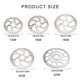 thumbnail image 3 of 140/160/180/203/220mm Stainless Steels Disc Brake Rotor With Screws Bicycles Disc Brake Rotor For Road Bike, Mountain Bike, 3 of 5
