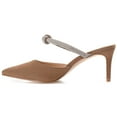 thumbnail image 3 of Journee Womens Lunna Mules Mid Stiletto Pointed Toe Evening Pumps, Widths Available, 3 of 10