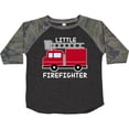 thumbnail image 3 of Inktastic Red Fire Little Firefighter White Text Boys or Girls Toddler T-Shirt, 3 of 5