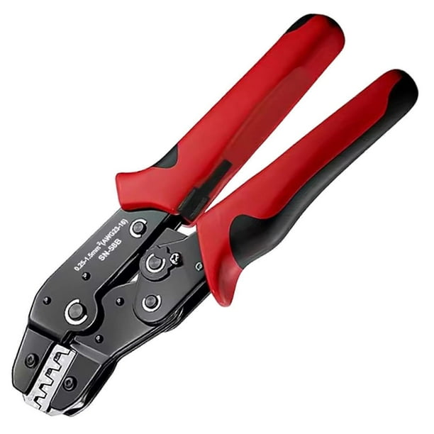 Ratchet Wire Crimper Plier U-Shaped-Ratchet Terminal Crimper for Pre-insulated Terminal