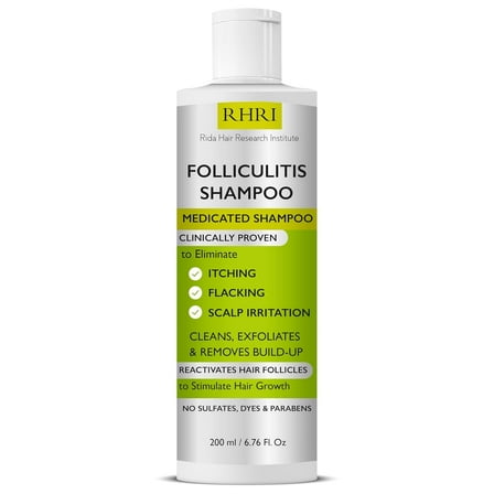 Anti Fungal Shampoo for Folliculitis, Seborrheic Dermatitis, Dandruff
