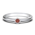 thumbnail image 1 of Classic Bezel Set Birthstone Ring - Garnet (January), 1 of 4
