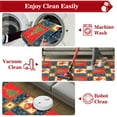thumbnail image 5 of WETRBWEH Christmas Area Rug, 3'X5' Santa Claus Rugs Washable Home Carpet, Non-Slip Area Rugs Low Pile Indoor Carpets for Living Room Bedroom Kitchen, 5 of 9