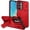 Red, variant on SELOZKE for Samsung Galaxy A16 5G A166P A166B Phone Holder, Magnetic Protective Phone Case (Black)