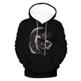 thumbnail image 5 of WXLWZYWL Funny Halloween Hoodies for Men Bat Design Shirt for Men with Pocket Drawstring Sweatshirt Hooded Costumes Pullover Tops Plus Size, 5 of 5