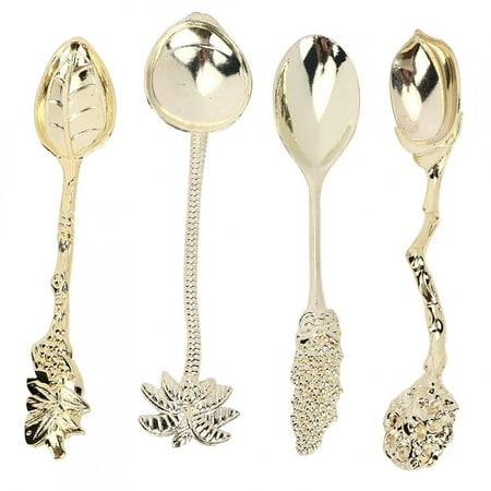 

Vintage Mini Spoon Tea Spoon Coffee Spoon Cake For Ice Cream Gold