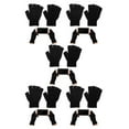 thumbnail image 3 of Thinsony Cotton Women Fingerless Mittens For Winter Soft And Comfortable Outdoor Activities Practical 5Set, 3 of 6