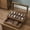 Brown, variant on 2-Tier Wood Watch Box with Large Glass Lid, 8-Slot & Drawer Storage, Removable Pillows, Velvet Lined, Rustic Walnut