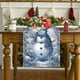 thumbnail image 5 of Camino de Mesa Navideño con Muñeco de Nieve, Mantel para Restaurante, Cojín, Mantel para Decoración de Mesa de Cocina., 5 of 6
