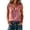 Pink, variant on Kingdiese Womens Ruffle Neck Sleeveless Tank Top Summer Loose Fit Casual Blouse Athletic Short Sleeve Shirt Women, Size S