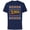 Navy, variant on Marvel X-Men Sweater Style Holiday - Short Sleeve Cotton T-Shirt for Adults - Customized-Black