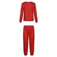 thumbnail image 3 of Argulvti Christmas Pajamas for Family Long Sleeve Family Pajamas Two-piece Outfit Set, 3 of 7