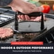 thumbnail image 3 of Prensa para hamburguesas Smash GreenPan x Bobby Flay, 6,5 cm, hierro fundido, 3 of 6
