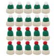 thumbnail image 1 of 20 piezas Mini sombreros tejidos, sombreros pequeños, Mini sombreros de Navidad, sombreros para muñecas, sombreros en miniatura, sombreros de punto DIY, 1 of 6