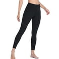 thumbnail image 1 of Women's Leggings with Pockets High Waist Exercise Sports Running Sports Capri Yoga Pants, 1 of 8