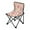 Pink Christmas Elements, variant on 600D Oxford Camping Chair Portable Foldable Chair Supports 220 lbs for Picnic, Fishing, Backpacking Snowmen and Candy Canes Pattern