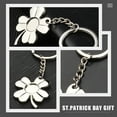 thumbnail image 6 of ifundom Alloy Four Leaf Keychain St Patrick's Day Gift for Decor, 6 of 6