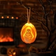 thumbnail image 4 of YingYouFu Halloween Ghost LED String Lights, Battery Operated Waterproof Hanging Festive String Lights, Decorative Ambient Lights for Home Party Yard Indoor Outdoor Decoration, 4 of 7