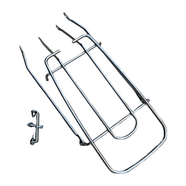 Soporte para rueda trasera de bicicleta, portaequipajes, acero, ligero, para la parte trasera de la bicicleta 24 pulgadas