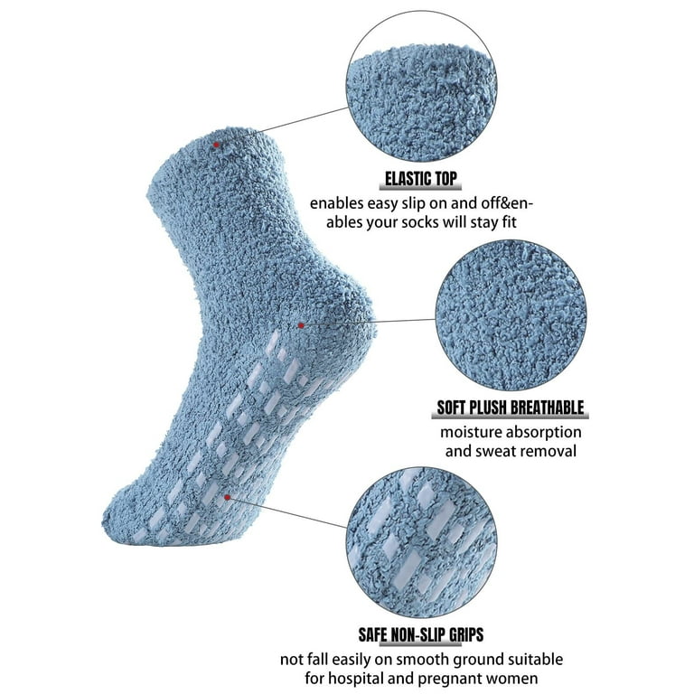 Century Star Pilates Grip Socks Yoga Socks for Women Hospital