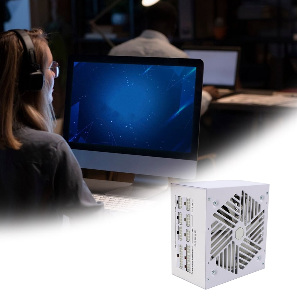 CIYISON 110-240V High Performances 850W PSUs Computer Power Supply for PC, Fully Modulars with Quiet 120mm Cooling Fan