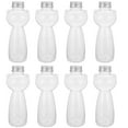 thumbnail image 4 of LABSERRON Bottles For Juicing Transparent Sealed Lid General Users 8Pcs 7.9X3.0X3.0In, 4 of 5