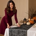 thumbnail image 7 of OutmaxHome Halloween Spider Web Pattern Table Runner, 11.8x70.9 Inch Holiday Theme Decorative Table Runner, for Holiday Party, Dining Table, Kitchen, Farmhouse, 7 of 7