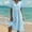 🔥 Light Blue, variant on Sentmoon Plus Size Prom Dress Birthday Dresses for Women Summer 2026 Solid Color Sleeveless V Neck Regular Fit Modest Dresses for Women for Work and Chic Style S-3XL