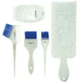 thumbnail image 1 of EeaseMX 5 pinceles profesionales para teñir el cabello, cuencos, pinceles para teñir el cabello en salones de belleza., 1 of 8