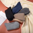 thumbnail image 3 of Holzlrgus 5 Pairs Womens Wool Socks Thick Knit Vintage Winter Warm Cozy Crew Socks Gifts, 3 of 6