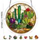 thumbnail image 2 of Acrylic Puzzle Pendant Sunshade Window Hanging Plates, 2 of 5
